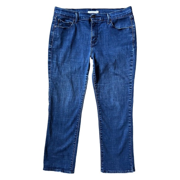 Levi's Women's 505 Straight Blue Jeans Size 32 ( US 14 ) Desert Daze Classic - Picture 1 of 7